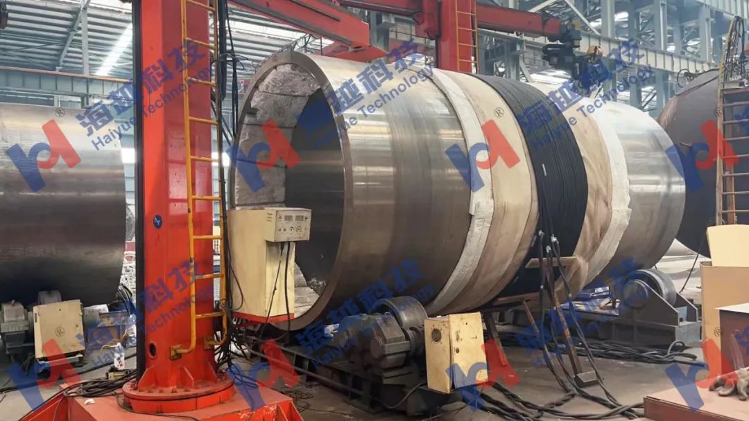 直徑2700mm，壁厚110mm，熱處理溫度690±14℃