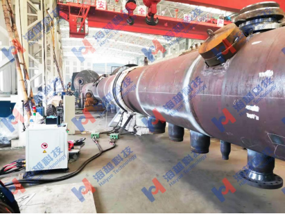 直徑1800mm，壁厚60mm，熱處理溫度665±10℃
